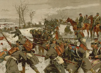 Battaglia della Lisaine, Guerra franco-prussiana, 15-17 gennaio 1871